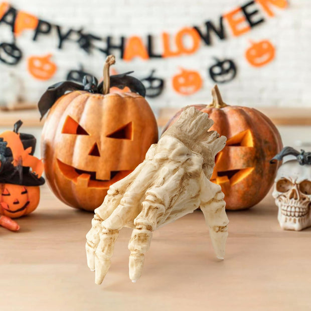 Halloween Electric Luminous Crawling Hand Animated Decoration Induction Luminous Decoration Zombie Hand With Spooky Sound null