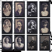 Halloween Decoration 3D Changing Face Moving Picture Frame Portrait Horror For Horror Party Decors Home Decorations null