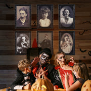 Halloween Decoration 3D Changing Face Moving Picture Frame Portrait Horror For Horror Party Decors Home Decorations null