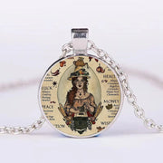 Halloween Round Pumpkin Ghost Bat Necklace Men And Women Personality Clavicle Necklace Fashion Jewelry Accessories null
