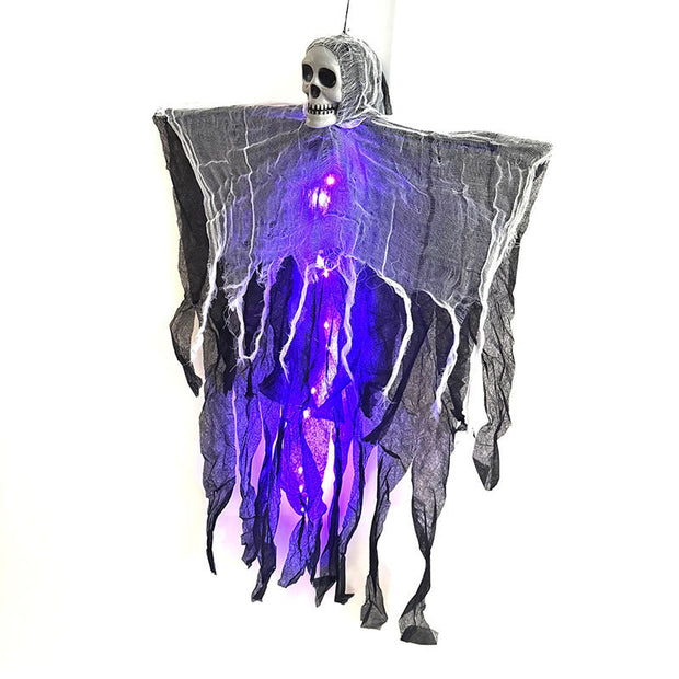 Halloween Decorations Horror Hanging Ghost Skull Skeleton Prop Perfect For Home Outdoor Yard Party Supplies Festival Decorations null