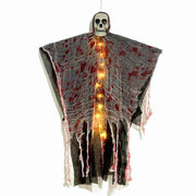 Halloween Decoration Blood-dyed Luminous Skull Hanging Ghost Outdoor Ornaments null