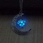 Glowing Pendant Necklaces Silver Plated Chain Necklaces null