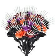 Halloween Skull Hand Rose Horror Decoration Ornaments null