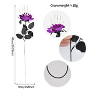 Halloween Skull Hand Rose Horror Decoration Ornaments null