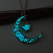 Glowing Pendant Necklaces Silver Plated Chain Necklaces null