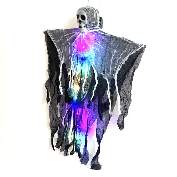 Halloween Decorations Horror Hanging Ghost Skull Skeleton Prop Perfect For Home Outdoor Yard Party Supplies Festival Decorations null