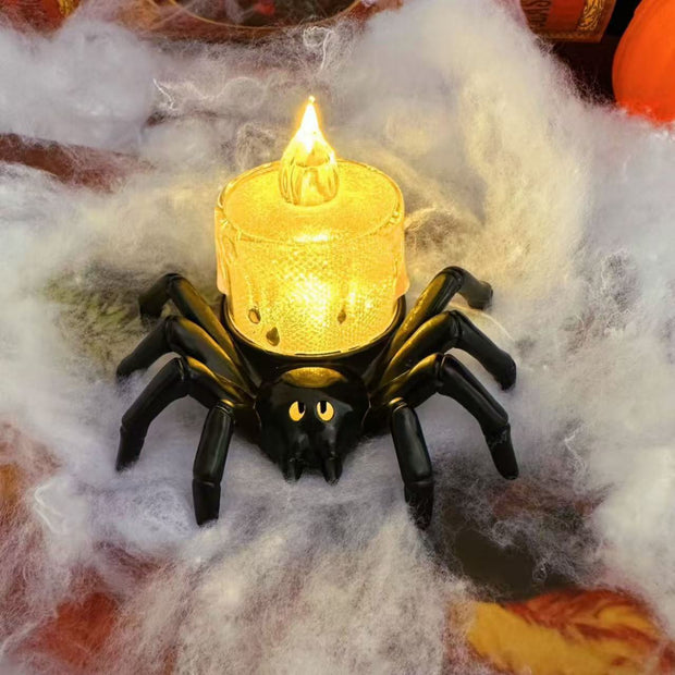 Halloween Decoration Spider Night Lights Party Supplies Decoration Props Bar, Haunted House, Horror Party Accessories null