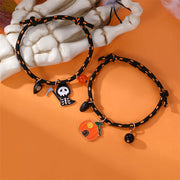 Halloween Bracelet Halloween Pumpkin Ghost Love Magnetic Couple Rope Bracelet null Halloween Bracelet Halloween Pumpkin Ghost Love Magnetic Couple Rope Bracelet null
