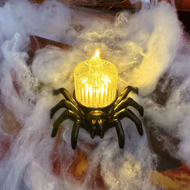 Halloween Decoration Spider Night Lights Party Supplies Decoration Props Bar, Haunted House, Horror Party Accessories null