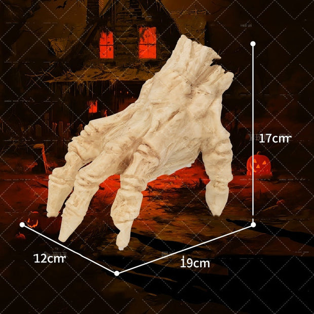 Halloween Electric Luminous Crawling Hand Animated Decoration Induction Luminous Decoration Zombie Hand With Spooky Sound null