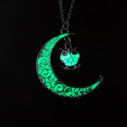 Glowing Pendant Necklaces Silver Plated Chain Necklaces null