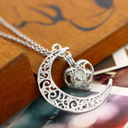 Glowing Pendant Necklaces Silver Plated Chain Necklaces null