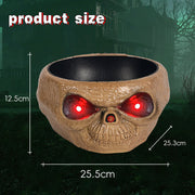 Halloween Candy Bowl Plastic Pumpkin Bowl With Motion Activated Hand, Halloween Serving Dishes Battery Operated Halloween Pumpkins Bowl For Trick-or-Treaters Party null