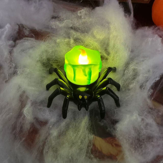 Halloween Decoration Spider Night Lights Party Supplies Decoration Props Bar, Haunted House, Horror Party Accessories null