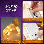 Halloween Electric Luminous Crawling Hand Animated Decoration Induction Luminous Decoration Zombie Hand With Spooky Sound null
