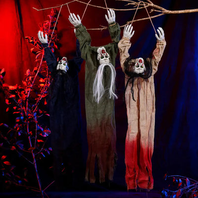 Halloween Decoration Hanging Ghost Haunted House Secret Room Layout Props null