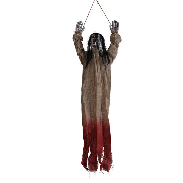 Halloween Decoration Hanging Ghost Haunted House Secret Room Layout Props null