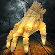 Halloween Electric Luminous Crawling Hand Animated Decoration Induction Luminous Decoration Zombie Hand With Spooky Sound null